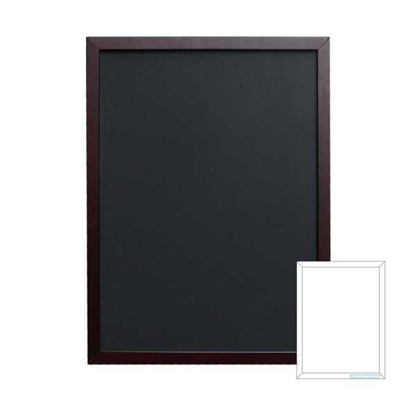 Cadre mural en ardoise noire